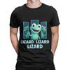 Unisex Women Graphic Printed Hoppers Tom The Lizard T Shirt Tee Cotton Tshirts Clothing
