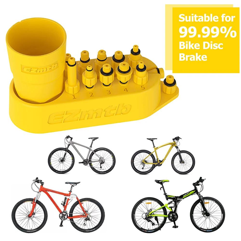 Universelles Fahrrad Hydraulische Scheibenbremse Mineralöl Entlüftungskit Werkzeuge für Für MTB Rennrad Öl Entlüftungsadapter Füllanschluss Werkzeuge