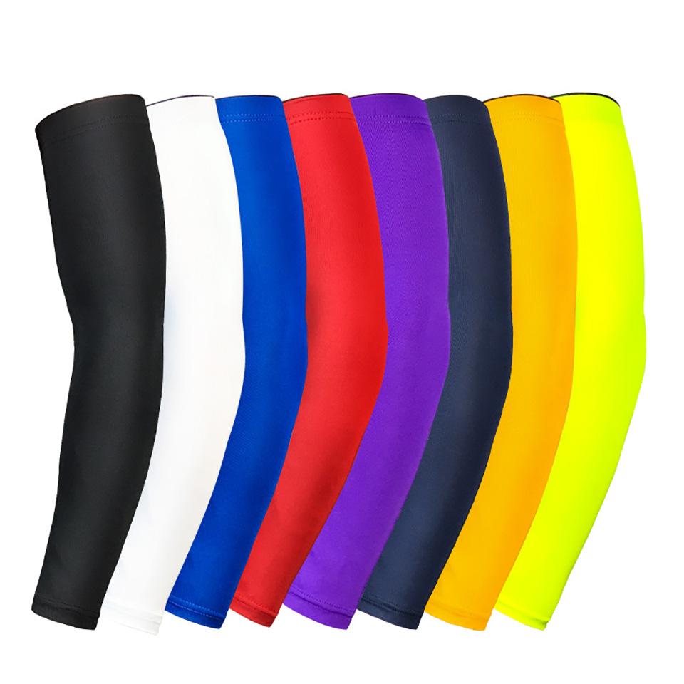 1Pcs Sports Arm Compression Sleeve UV Protection Running Cycling Basketball Sleeves Summer Arm Cover