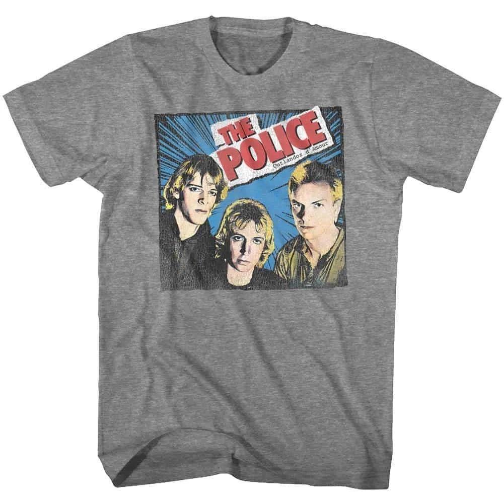 The Police Outlandos d Amour Men s T Shirt M