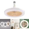 E27 LED Ceiling Fan Lamp Home Cooling Fan Three Working Mades Ceiling Light Electric Fans Lamp Aromatherapy Fan