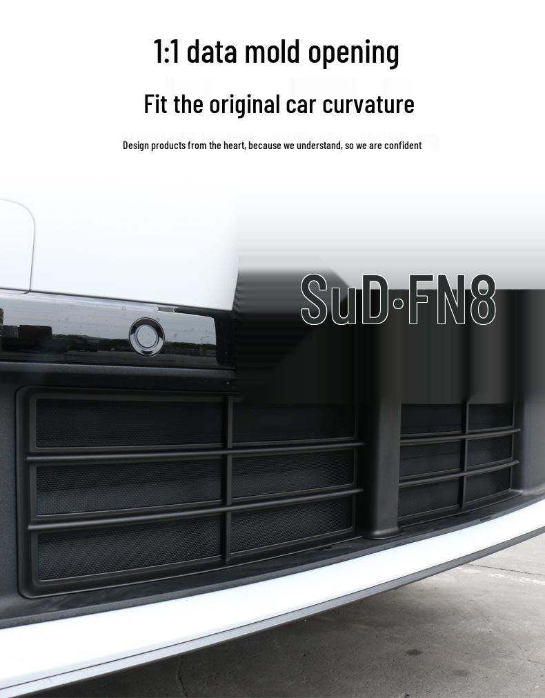 Ideal L6 Anti-Insect Clip-On Front Bumper Grille Accessory