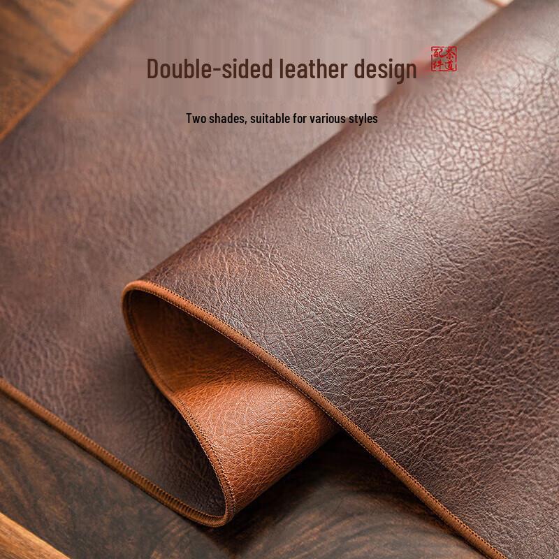Waterproof Leather Tea Table Runner
