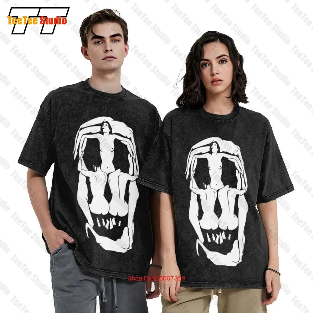 Dali Skull Salvador Dali Tablaeu Art Korean Style Oversized T-Shirt IYYA