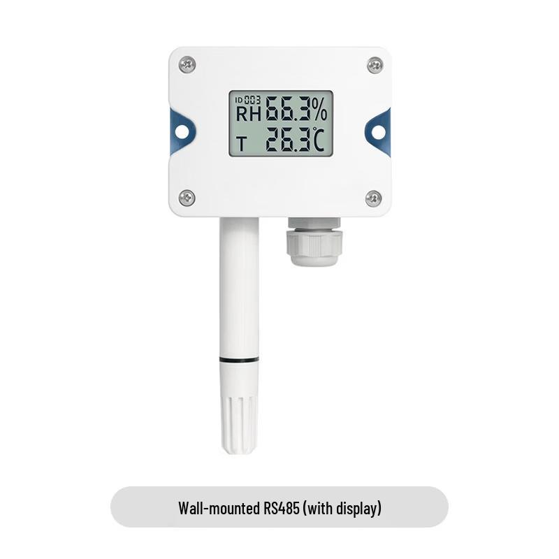 Wall-Mounted Temperature and Humidity Sensor