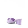 Salvatore Ferragamo Ferragamo Bow Detail Slip On Sandals Purple