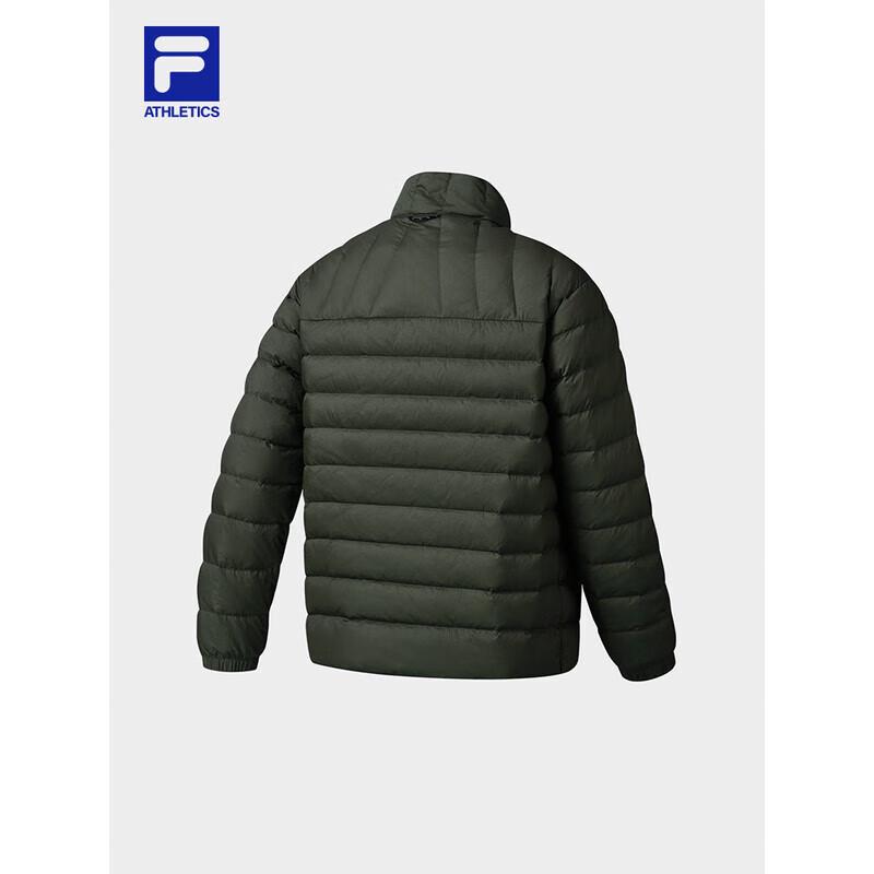 FILA Men's 2025 Winter Loose Fit Stand Collar Down Jacket