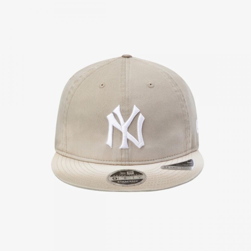 New Era New York Yankees Washing Retro Crown Strapback Pebble