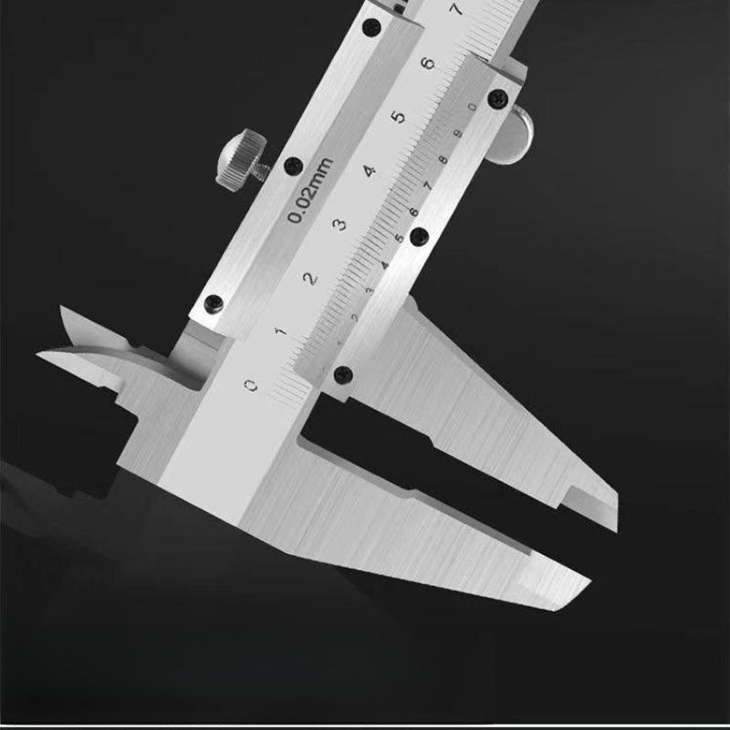 High-precision Stainless Steel Vernier Caliper 150mm Industrial-grade Vernier Caliper Open Mechanical Measuring Ruler