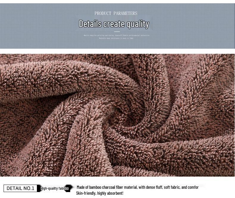 Women's Wearable Polyester-Spandex Coral Fleece Bath Towel - Thickened & Versatile for Summer