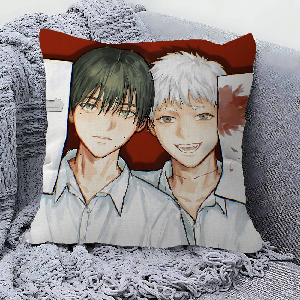 Anime The Summer Hikaru Died Cushion Cover Pillow Cover Decor Pillowcase Printed Cushion Case For Couch