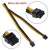 60cm 8 Pin to 8 Pin Adapter Power Cable 8 Pin to PCIe 8 Pin (6+2) Graphics Card PCIExpress Power Adapter GPU