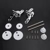 ZK40 Toilet Lid Fixings Toilet Hinges Repair Replacement Kit Tools Set