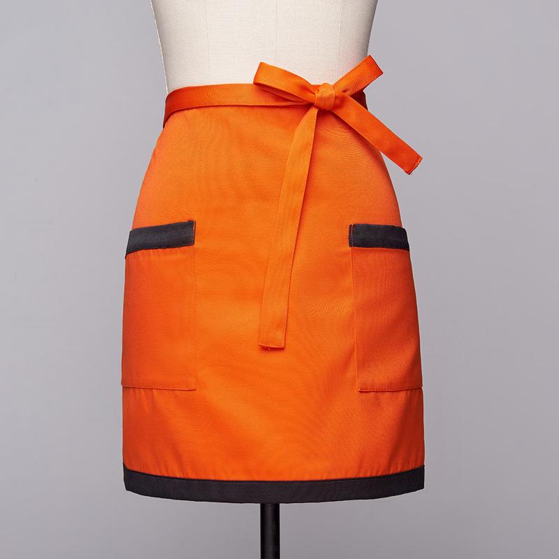 Multi-Color Anti-Stain Waist Apron for Waiters and Kitchen Staff