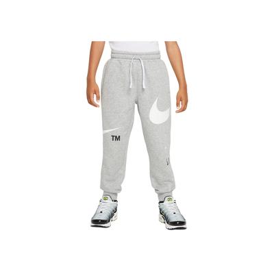 Letter Print Low Waist Cuffed Pants Kids Bottoms Dark-Gray DO3601-063