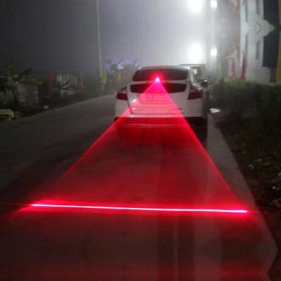 Auto Auto LED laserové mlhové světlo Protikolizní zadní světlo vozidla Brzdové výstražné světlo Cool Anti-Collision Konec vozu Zadní zadní mlha