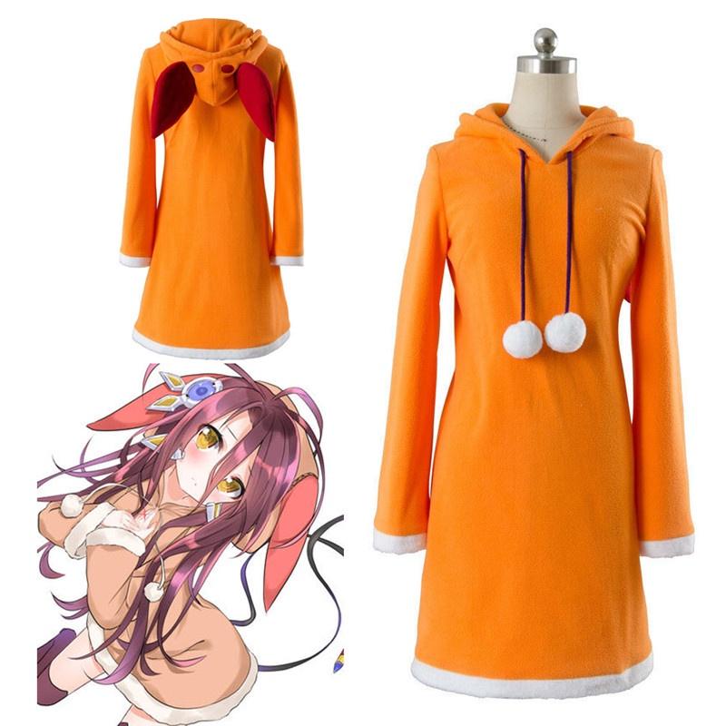 Stunning Anime No Game No Life Zero Shuvi Dola Dress Hoodies Cosplay Costume For Fans