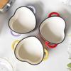 ZISIZ Enamel Heart-shaped Pot