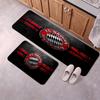 Bayern Flannel Kitchen Floor Mat Non-Slip Soft Absorbent Standing Mat with Waterproof Rubber Backing Floor Pad for Kitchen Sink Stove Area
