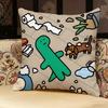 J-joguman Art Pillow Case Pillowcase, Double-sided Printed, Sofa Cushion, Bedroom Headboard Pillow
