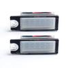Universal Car License Light 12V Brighter License Plate Light Waterproof Durable for Volvo/S80/99-06/S60/V70/XC70/XC90