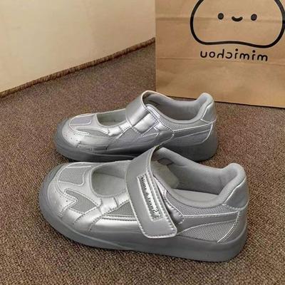 Velcro Mary Jane Single Shoes Women's New Summer Breathable Net Shoes Original Women's Shoes Niche Versatile Casual Shoes