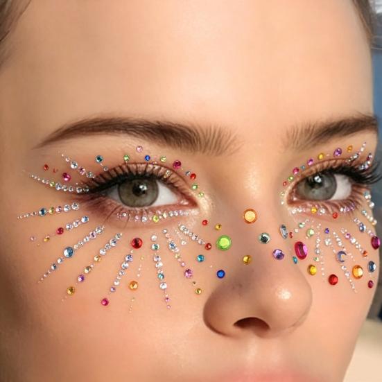 Diamond Stickers Dazzling Luster Decoration Easy Peel And Stick Decals for Cards Photo Frames Phone Cases Scrapbook