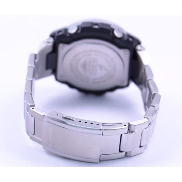 CASIO G-SHOCK GST-W110D-7AJF [G-STEEL] Round Watch Silver