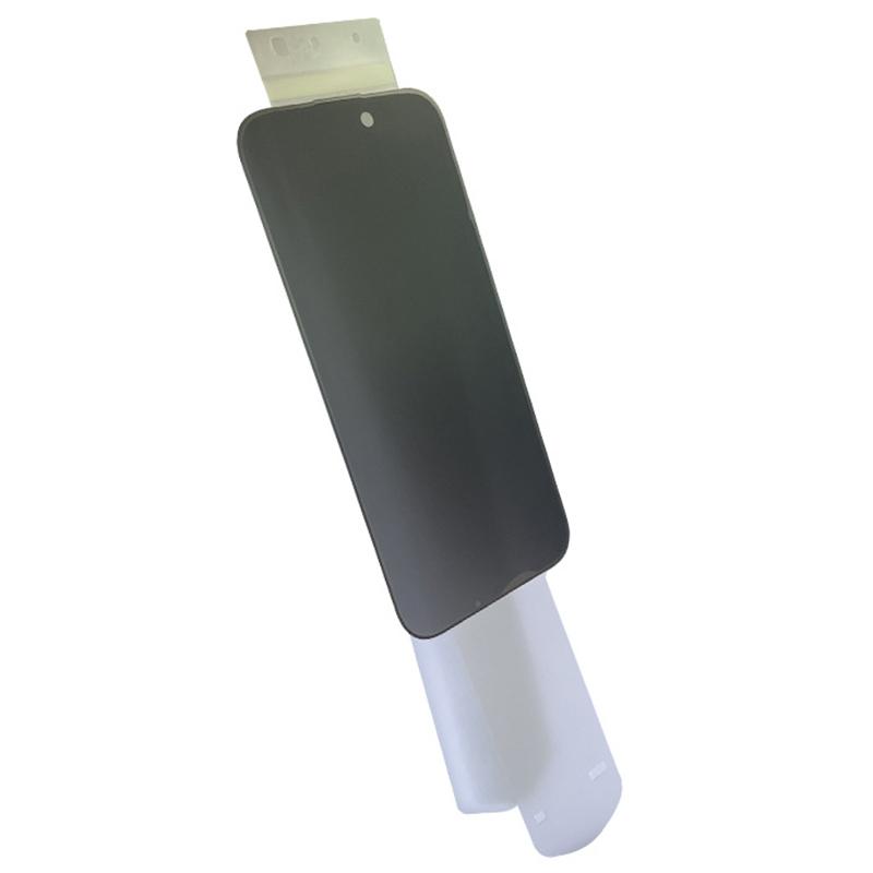 

For iPhone 15 Plus Tempered Glass Screen Protector Anti-Spy Full Screen Film (Work with Electric Screen Protector Applicator) As Shown A