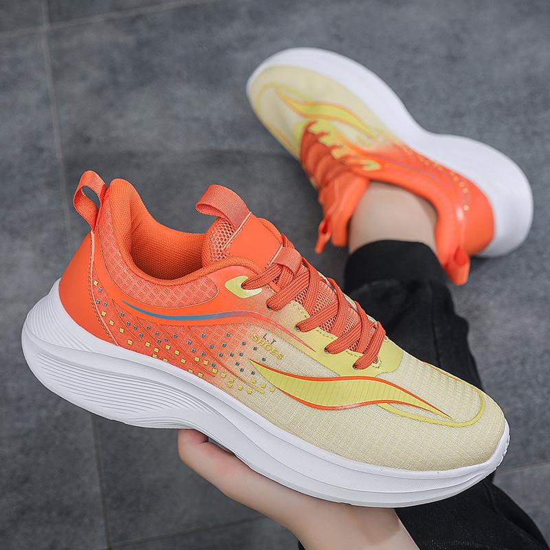 Fashion Summer Mens Running Shoes New Professional Carbon Plate Sports Training Shoes Outdoor Non Slip Shock Absorbing Tennis Shoes 50