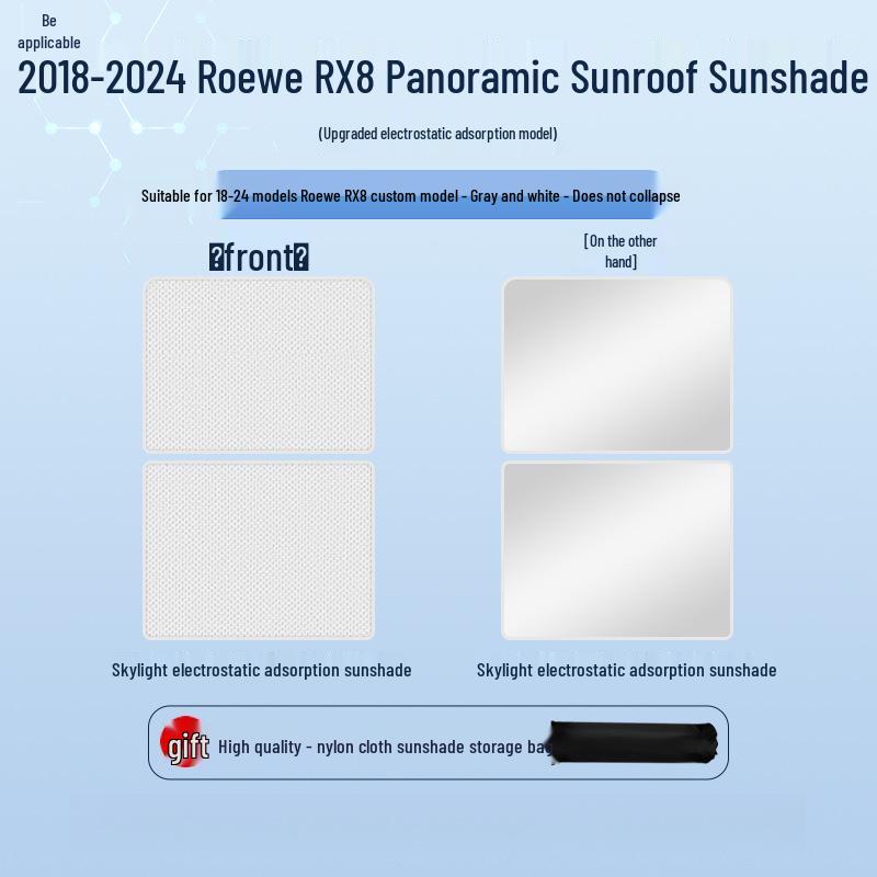 Roewe RX8 Sunroof Sunshade: Heat Insulation, UV Protection & Privacy Shield