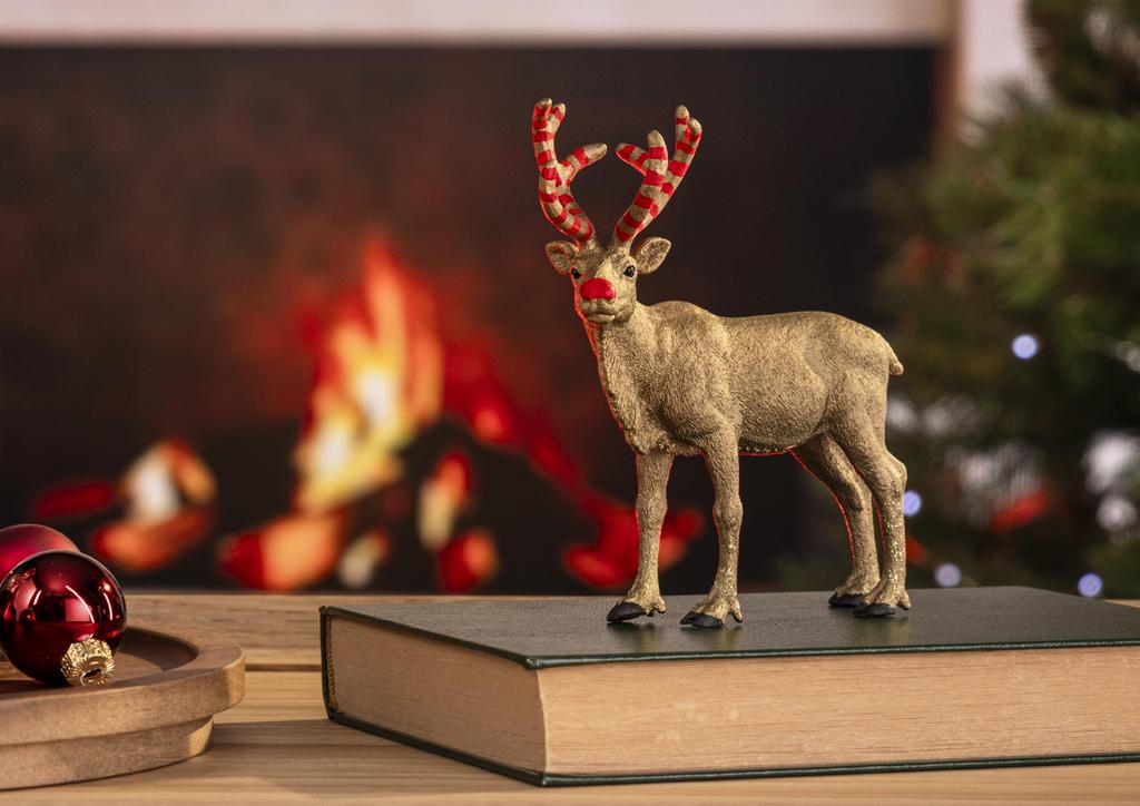 Schleich Wildlife Golden Reindeer 72271