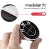 4pcs 56mm Car Wheel Stickers Center Hub Cap Emblem Badge Decal For BMW X1 X3 E39 E46 E30 E36 E87 E60 E90 F26 G02 E70 F15 E53 G05