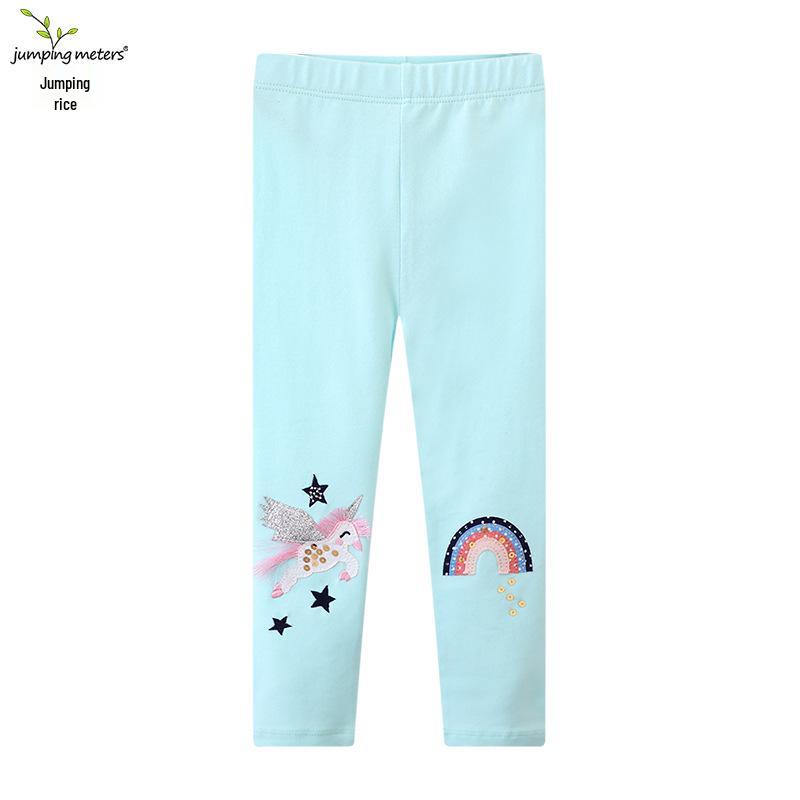 British Style Slim-fit Girls Leggings - Spring & Summer Collection 6T (Height 110-120cm)