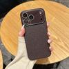 Simple lychee pattern lens is suitable for iPhone16Pro max Apple 17 mobile phone case 14/15 advanced hard case