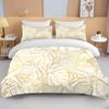Botanical Flower Double Bed Duvet Cover Bed European Bedding Sets Home Textiles Luxury Pillow Cases Bedroom Bedding Sets