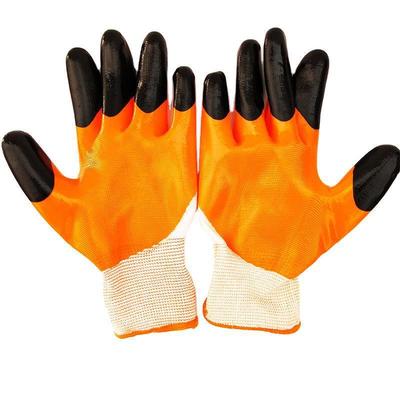 Maihan 13-Gauge Nylon Nitrile Industrial Work Gloves