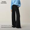 Peacebird Women's High-Waist Wide-Leg Commuter Pants