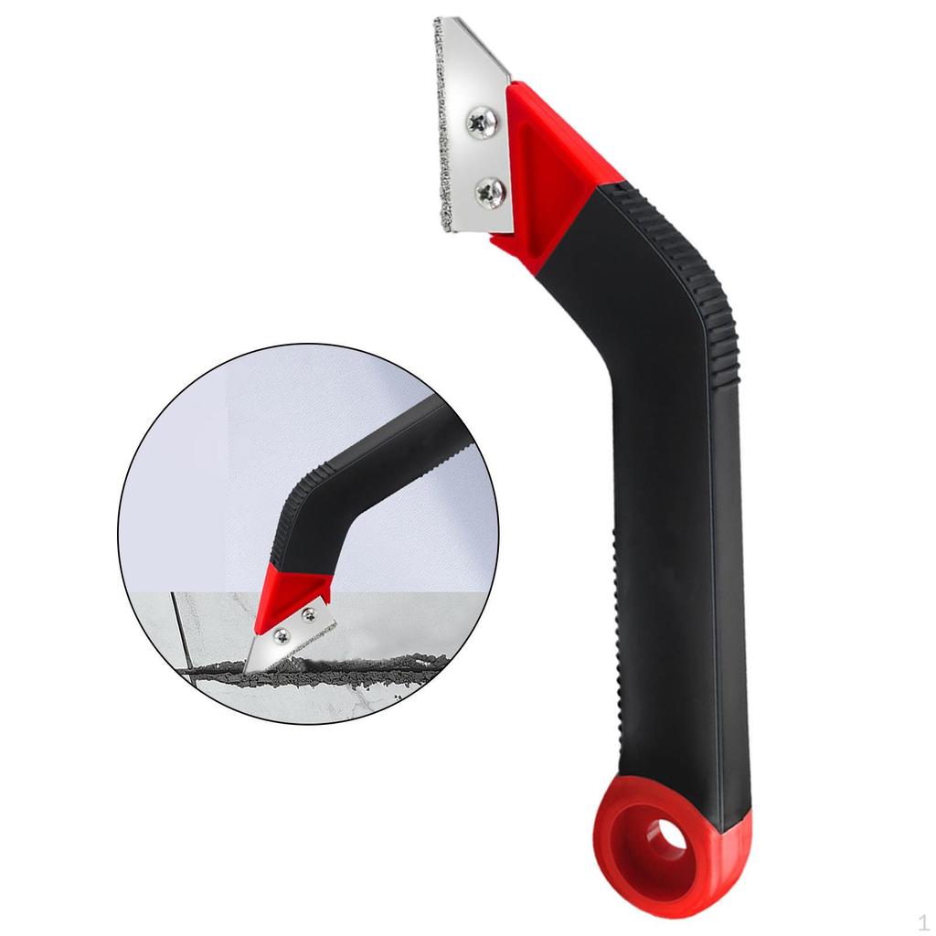Grout Remover Tool Sturdy Angled Scraping Rake Tile Cleaner Cleaning for Home