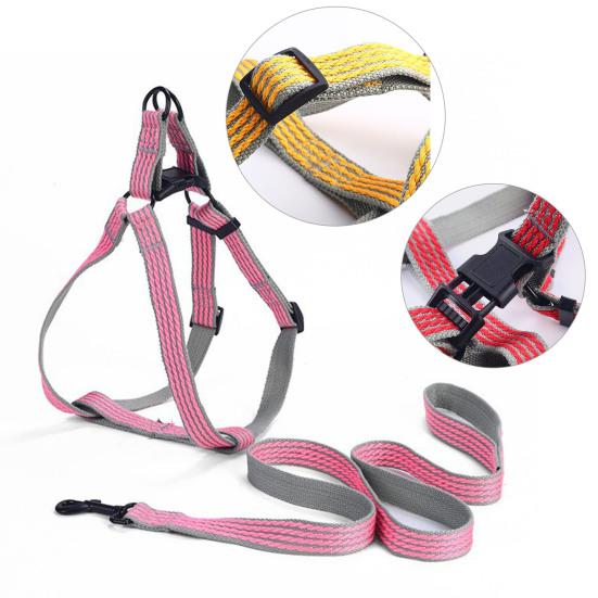 Dog Harness Leash Tear Resistant Escape-proof Anti-lost Small Medium Pet Dog Puppy Vest Harness Pet Supplies
