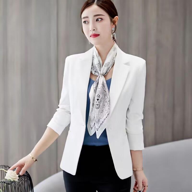 

2024 Women s Slim-Fit Long Sleeve Suit - Trendy Autumn Fashion XXL