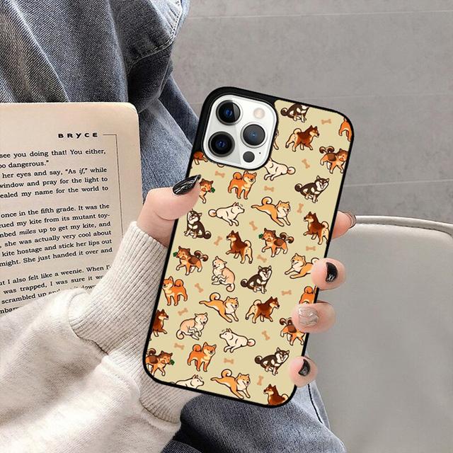 Cute Kawaii Shiba Inu Phone Case Back Cover for IPhone 18 17 Air 16 15 14 13 11 12 Pro Max Plus Shell Coque