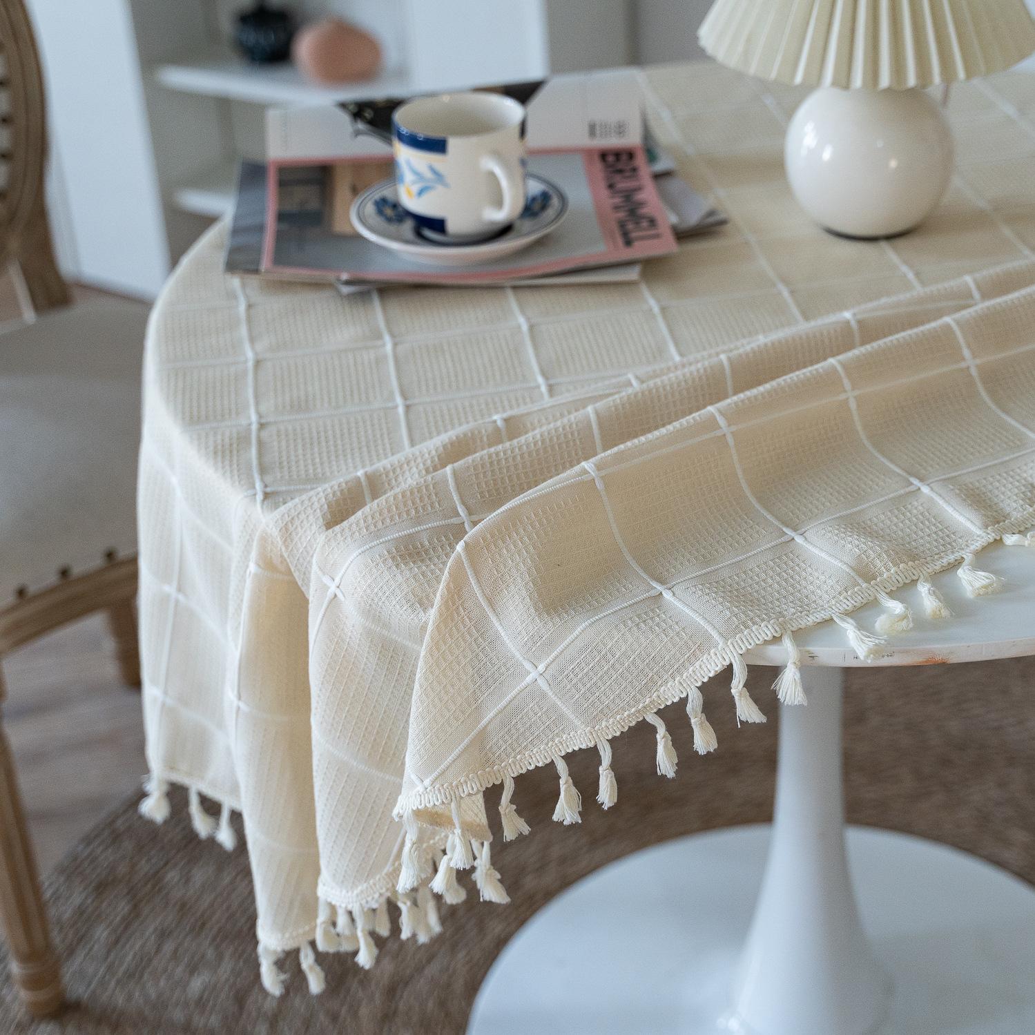 

Фруктовая скатерть для вечеринки, уличная накидка, ткань, манго, маленькая, свежая, циановая, характерная, прямоугольная, хлопковая и льняная скатерть 60*60cm