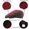Podzim Zima Britský styl Newsboy Baret Cap Pánské Golf Driving Sun Flat Cabbie Klobouk Gatsby Ivy Cap Pevná Soft Peaked Cap