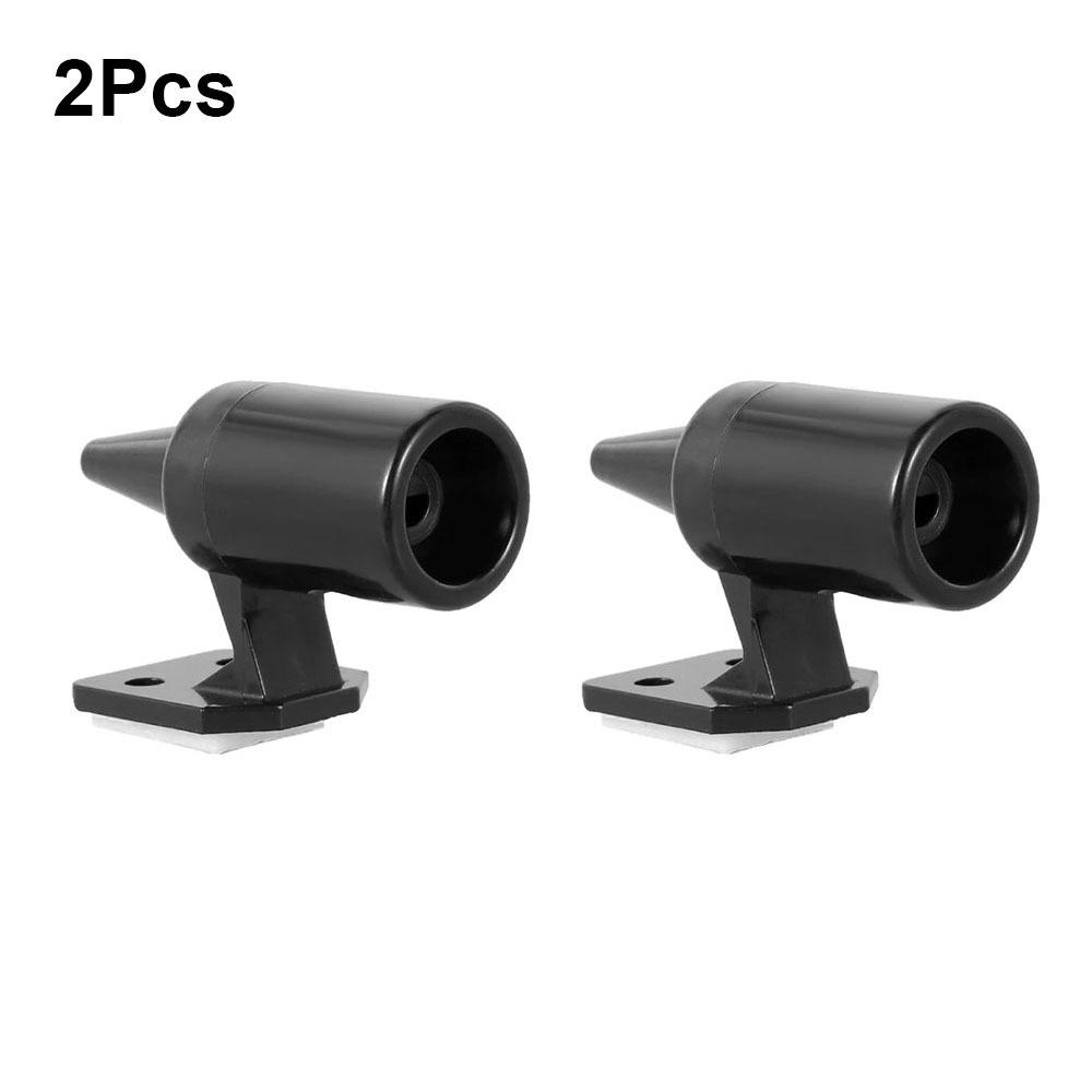 2/4 Stück Neuer tragbarer Hirschabweiser Mini wetterfestes Tierwarnpfeifen Kollisionsschutz-Sirene für Fahrzeug Feld Drive