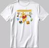 Winnie The Pooh Disney Short Sleeve White Unisex T-Shirt