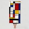 Fashion print P-Piet M-Mondrian Towel Drying Bath Towel Applicable To Light Swimming Camping Yoga Beach Out