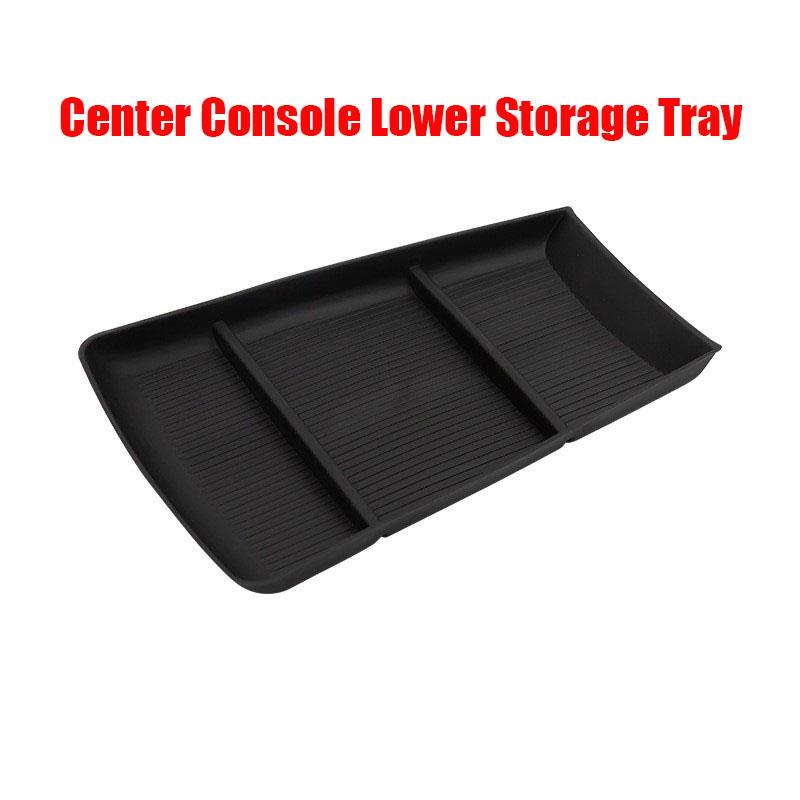 Car Storage Box for MG ES5 S5 EV 2024 2025 2026 Armrest Storage Box Center Console Lower Storage Tray Car Accessories Organizer