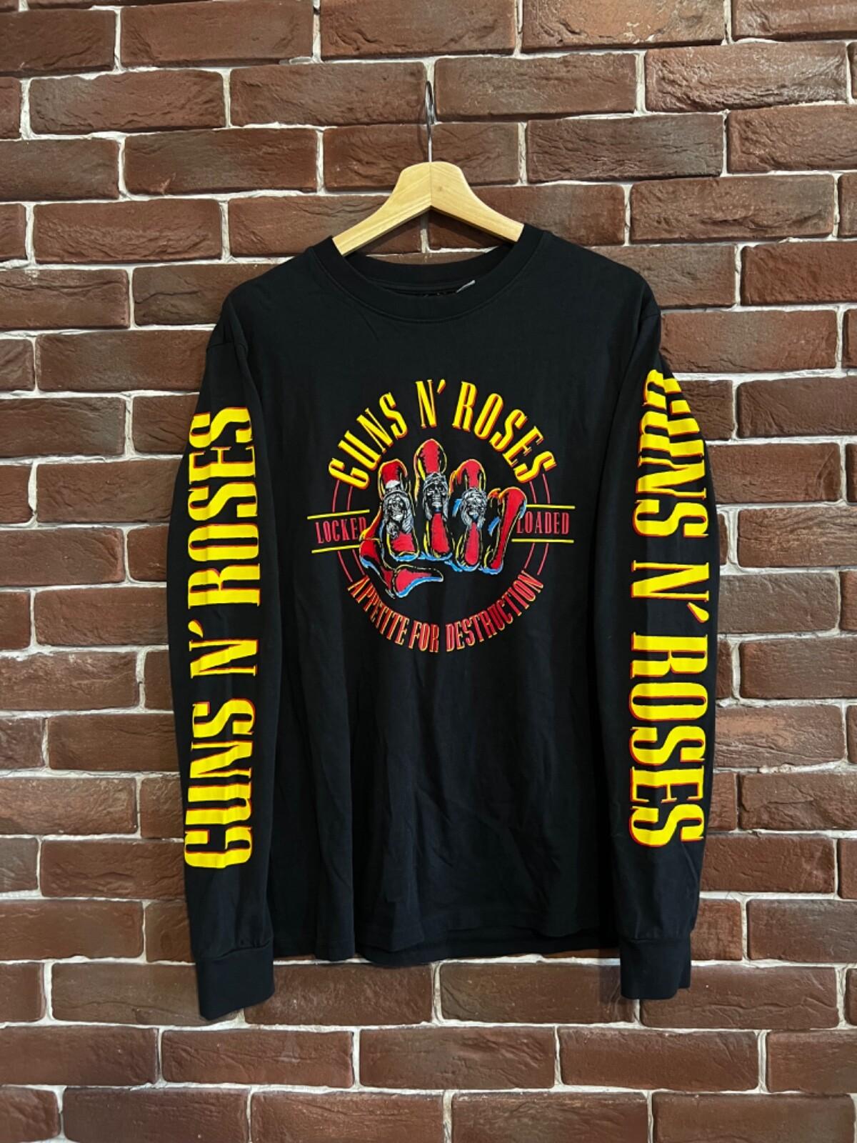 Guns N Roses Destruction Rock Band Shirt Axl Rose Hype Unisex T-Shirt XL