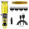 Electric, Hair Clipper, LED Display Screen, Rechargeable, Including Various Blade Accessories, Wireless Hair Clipper, Trimmer, Shaver